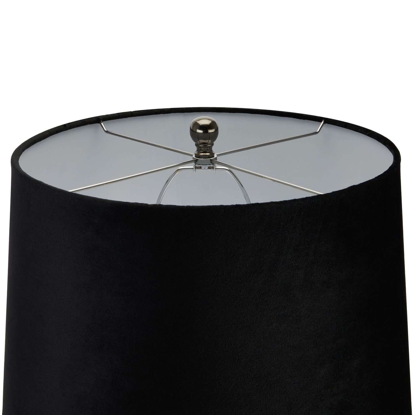 Black Dapple Acanthus Lamp