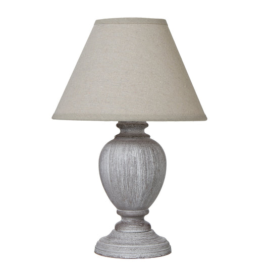 Otem Urn Table Lamp With Linen Shade