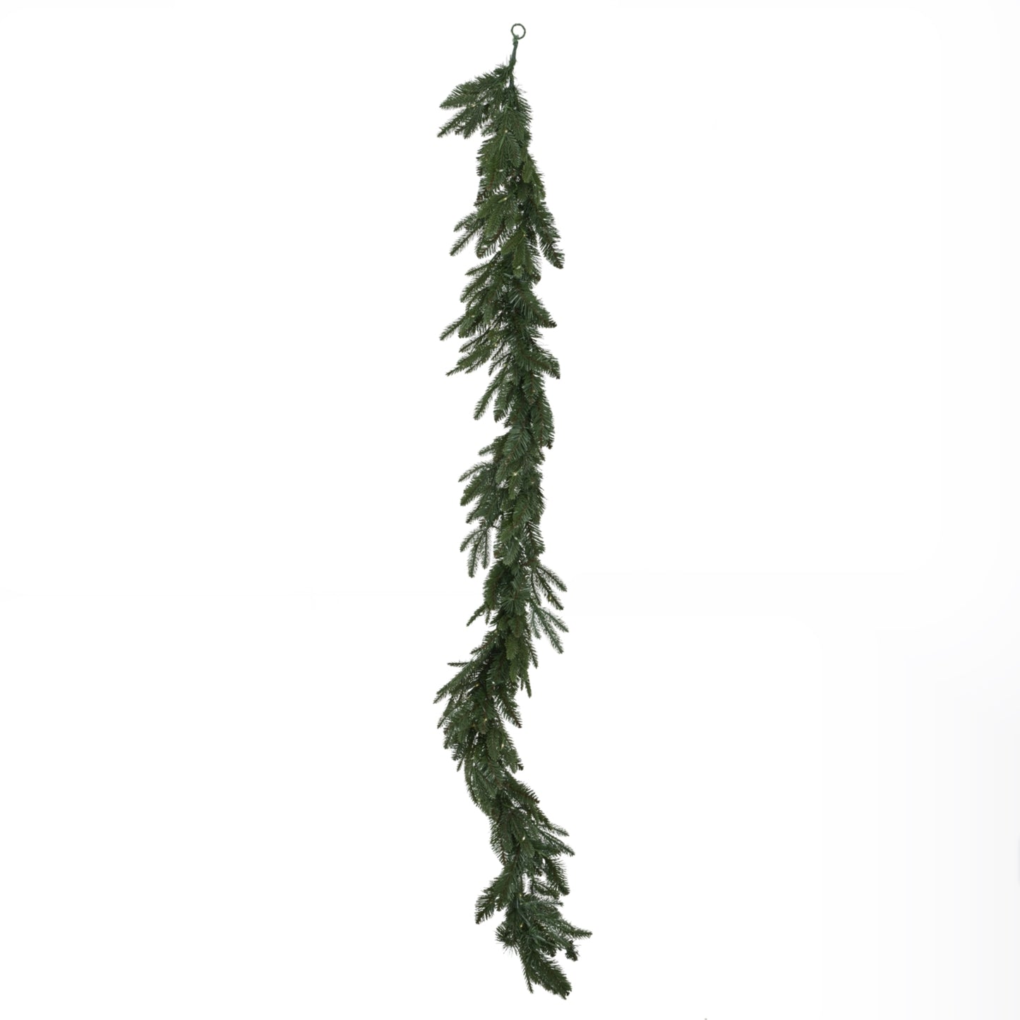 Green Pre-Lit Woodland 200 Led Fir Christmas Garland